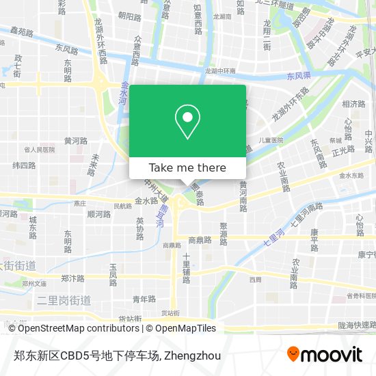 郑东新区CBD5号地下停车场 map