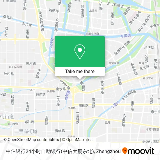 中信银行24小时自助银行(中信大厦东北) map