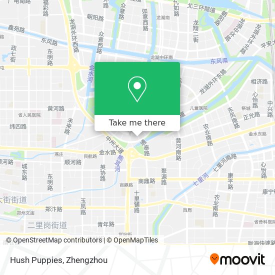 Hush Puppies map