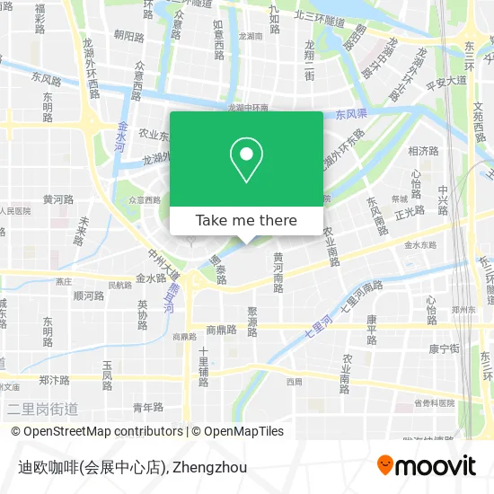 迪欧咖啡(会展中心店) map