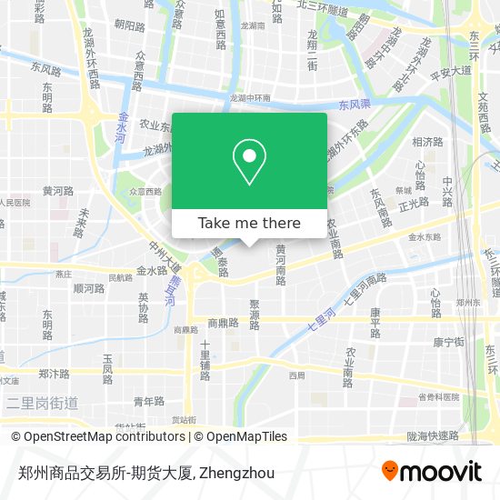 郑州商品交易所-期货大厦 map