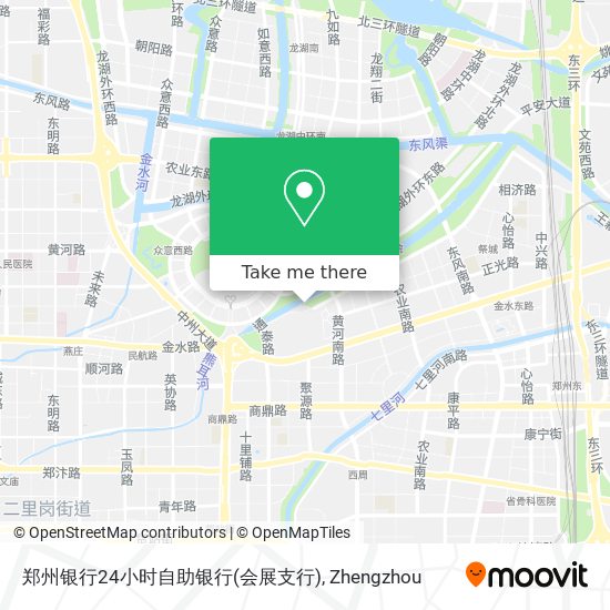 郑州银行24小时自助银行(会展支行) map