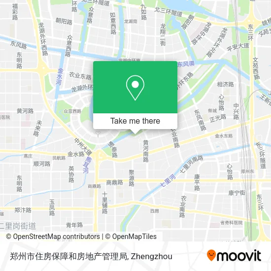 郑州市住房保障和房地产管理局 map