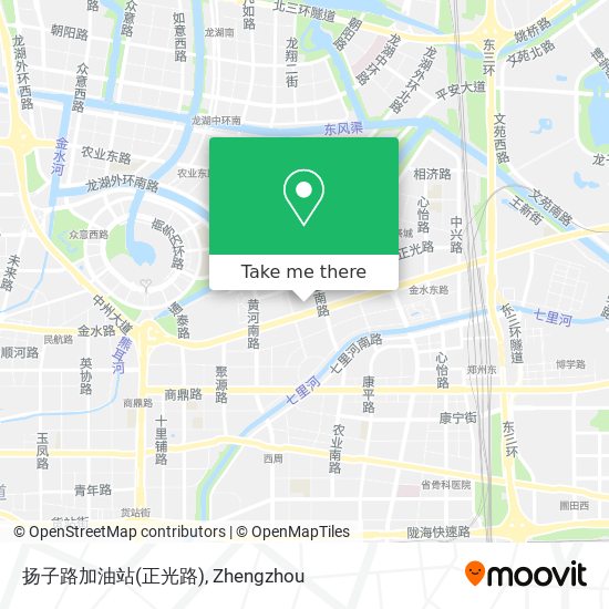 扬子路加油站(正光路) map