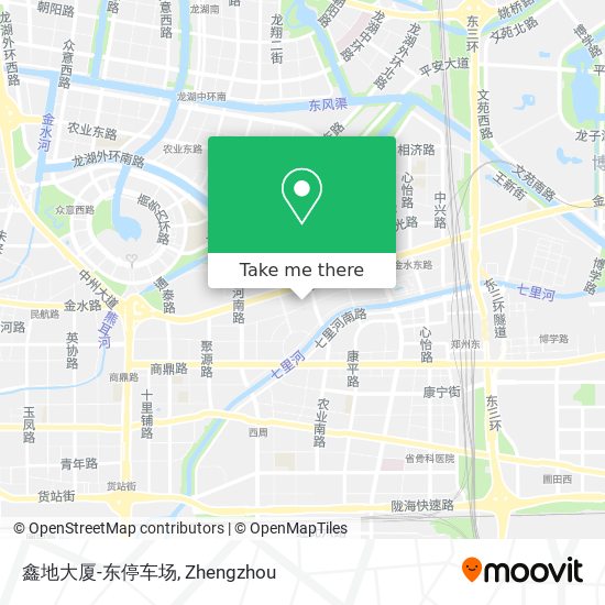 鑫地大厦-东停车场 map