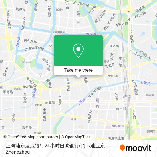 上海浦东发展银行24小时自助银行(阿卡迪亚东) map