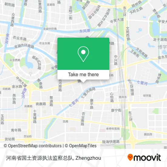 河南省国土资源执法监察总队 map