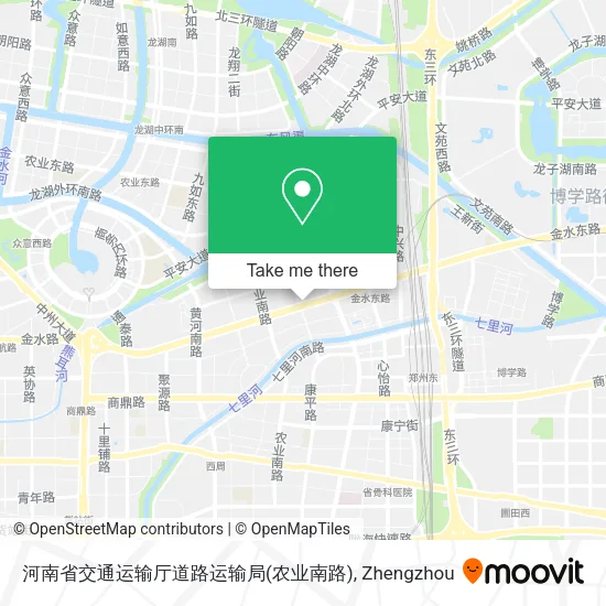 河南省交通运输厅道路运输局(农业南路) map