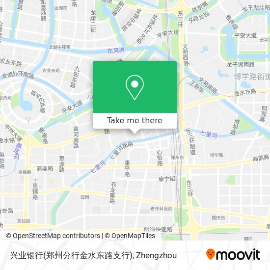 兴业银行(郑州分行金水东路支行) map