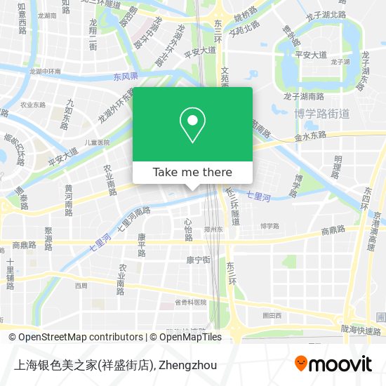 上海银色美之家(祥盛街店) map