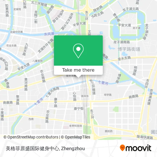 美格菲原盛国际健身中心 map