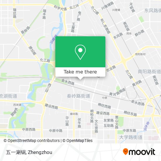 五一涮锅 map