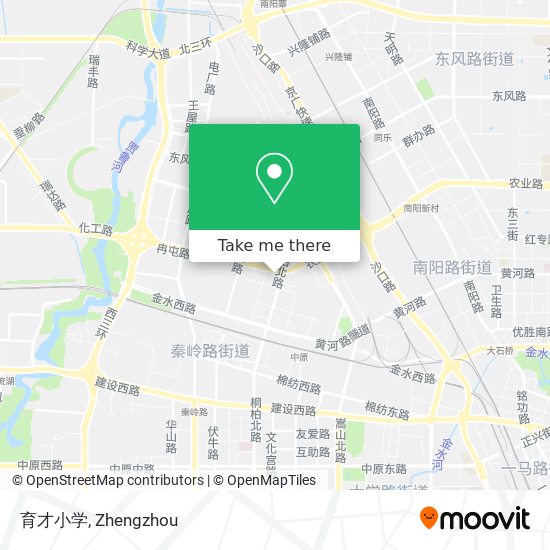 育才小学 map