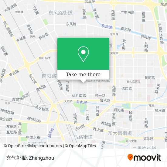 充气补胎 map