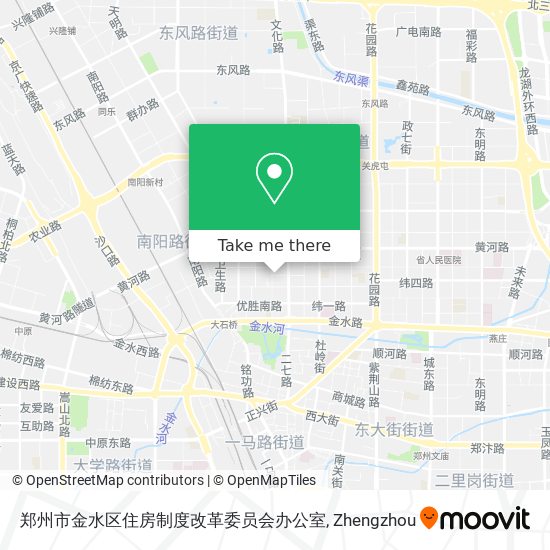 郑州市金水区住房制度改革委员会办公室 map