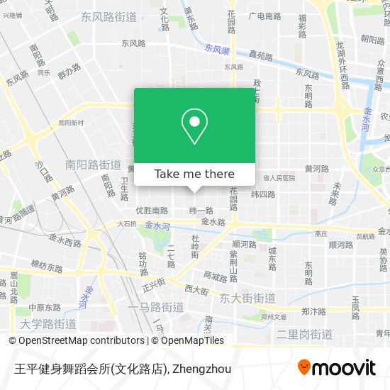 王平健身舞蹈会所(文化路店) map
