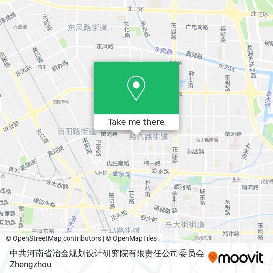 中共河南省冶金规划设计研究院有限责任公司委员会 map