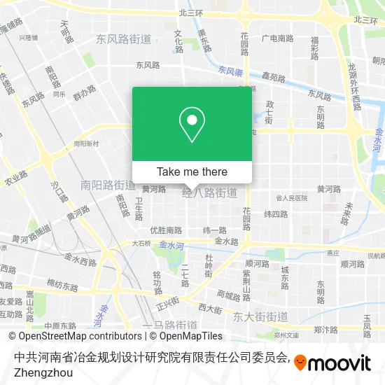 中共河南省冶金规划设计研究院有限责任公司委员会 map