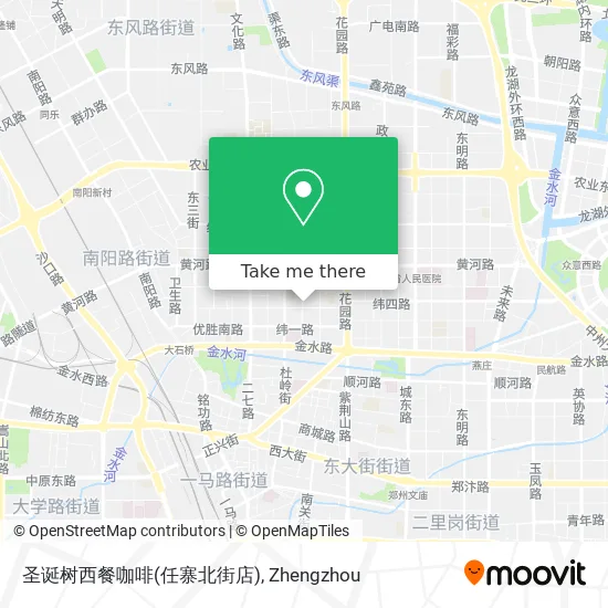 圣诞树西餐咖啡(任寨北街店) map