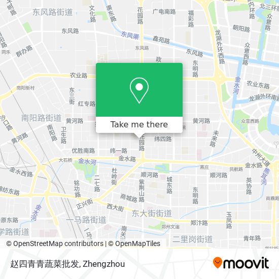 赵四青青蔬菜批发 map