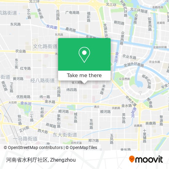 河南省水利厅社区 map