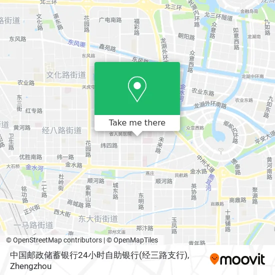 中国邮政储蓄银行24小时自助银行(经三路支行) map