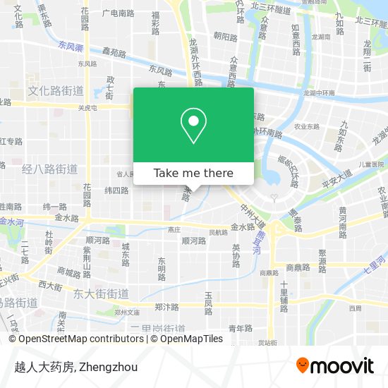 越人大药房 map