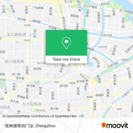 颈胸腰椎病门诊 map
