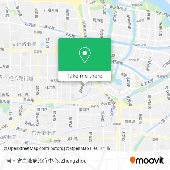 河南省血液病治疗中心 map
