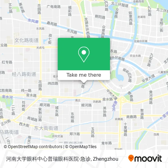 河南大学眼科中心普瑞眼科医院-急诊 map