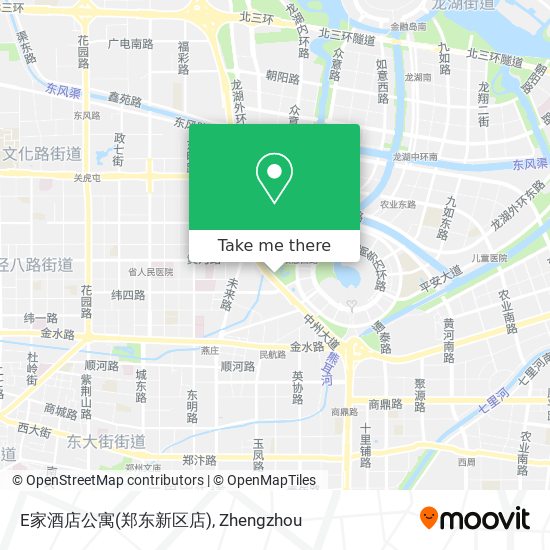 E家酒店公寓(郑东新区店) map