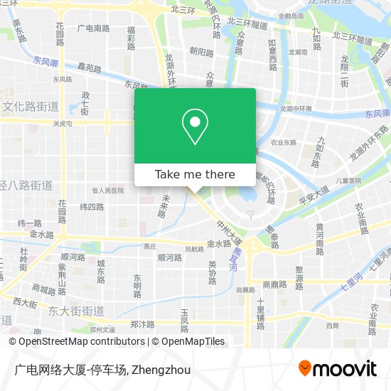 广电网络大厦-停车场 map