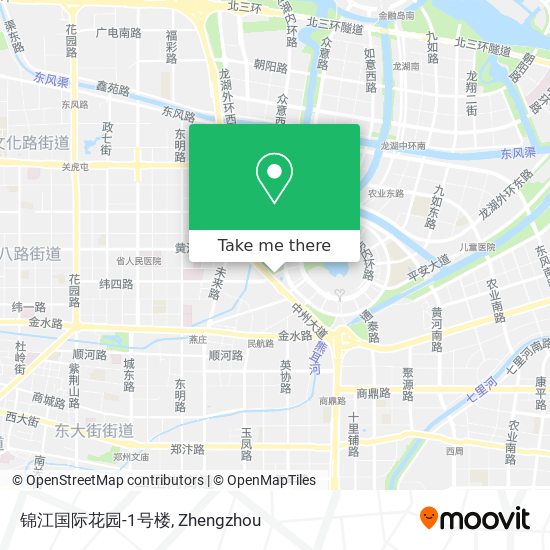 锦江国际花园-1号楼 map