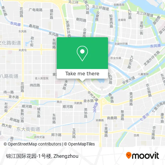 锦江国际花园-1号楼 map