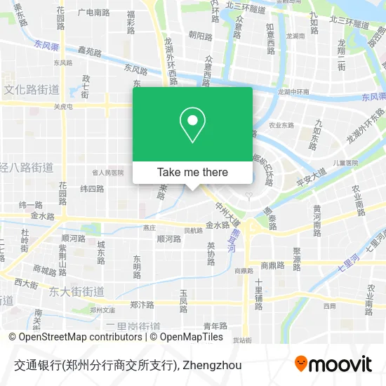 交通银行(郑州分行商交所支行) map