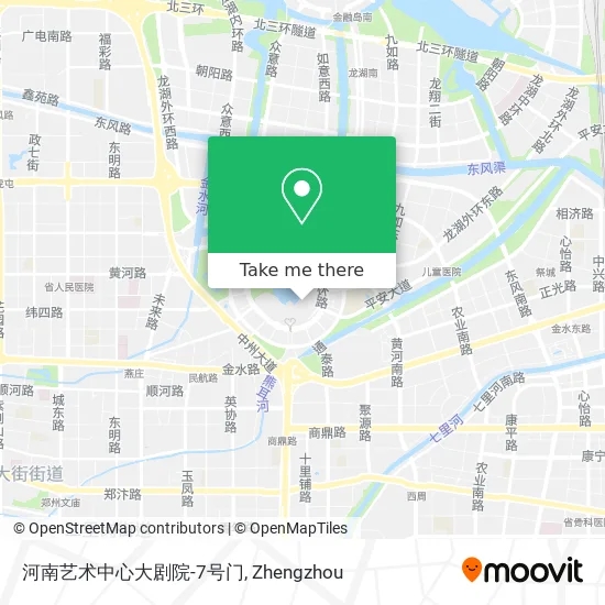 河南艺术中心大剧院-7号门 map