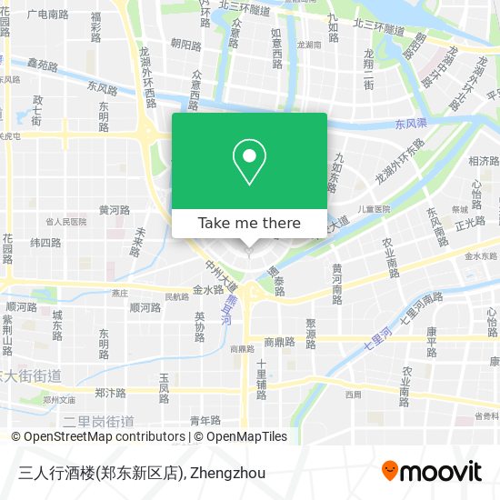 三人行酒楼(郑东新区店) map