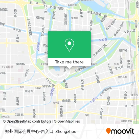 郑州国际会展中心-西入口 map