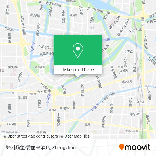 郑州晶玺·爱丽舍酒店 map
