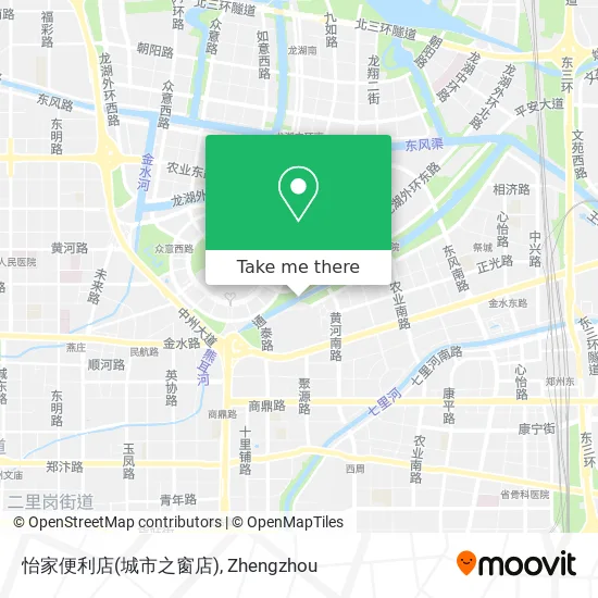 怡家便利店(城市之窗店) map