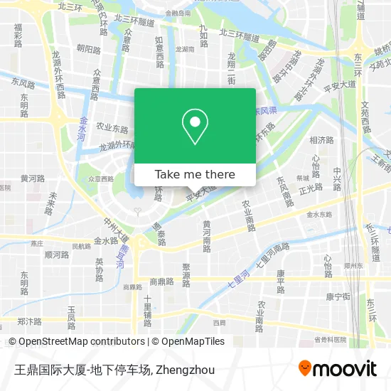 王鼎国际大厦-地下停车场 map