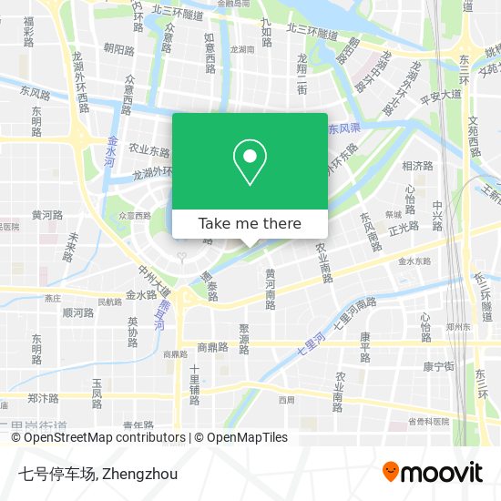 七号停车场 map