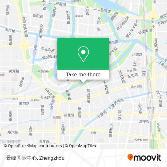 景峰国际中心 map