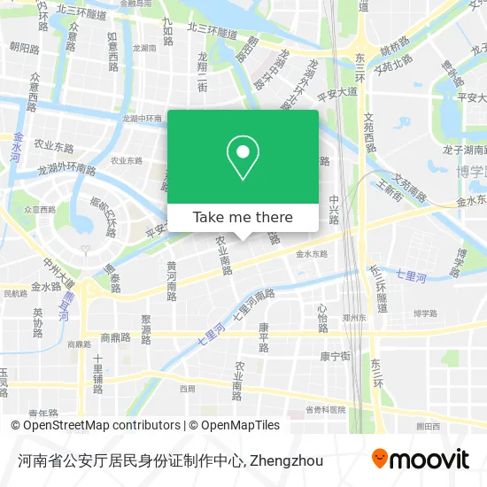 河南省公安厅居民身份证制作中心 map