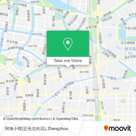 阿海小馆(正光北街店) map