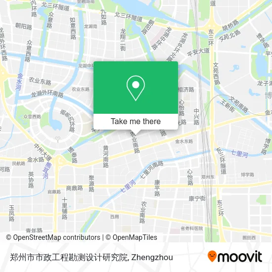 郑州市市政工程勘测设计研究院 map