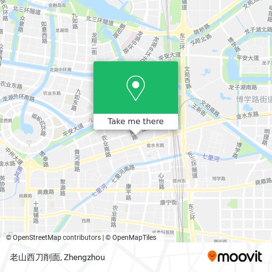 老山西刀削面 map