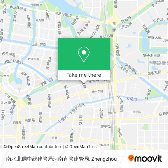 南水北调中线建管局河南直管建管局 map