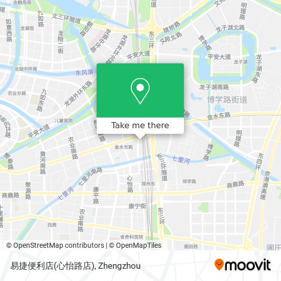 易捷便利店(心怡路店) map