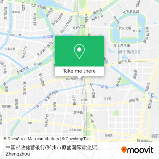 中国邮政储蓄银行(郑州市原盛国际营业所) map